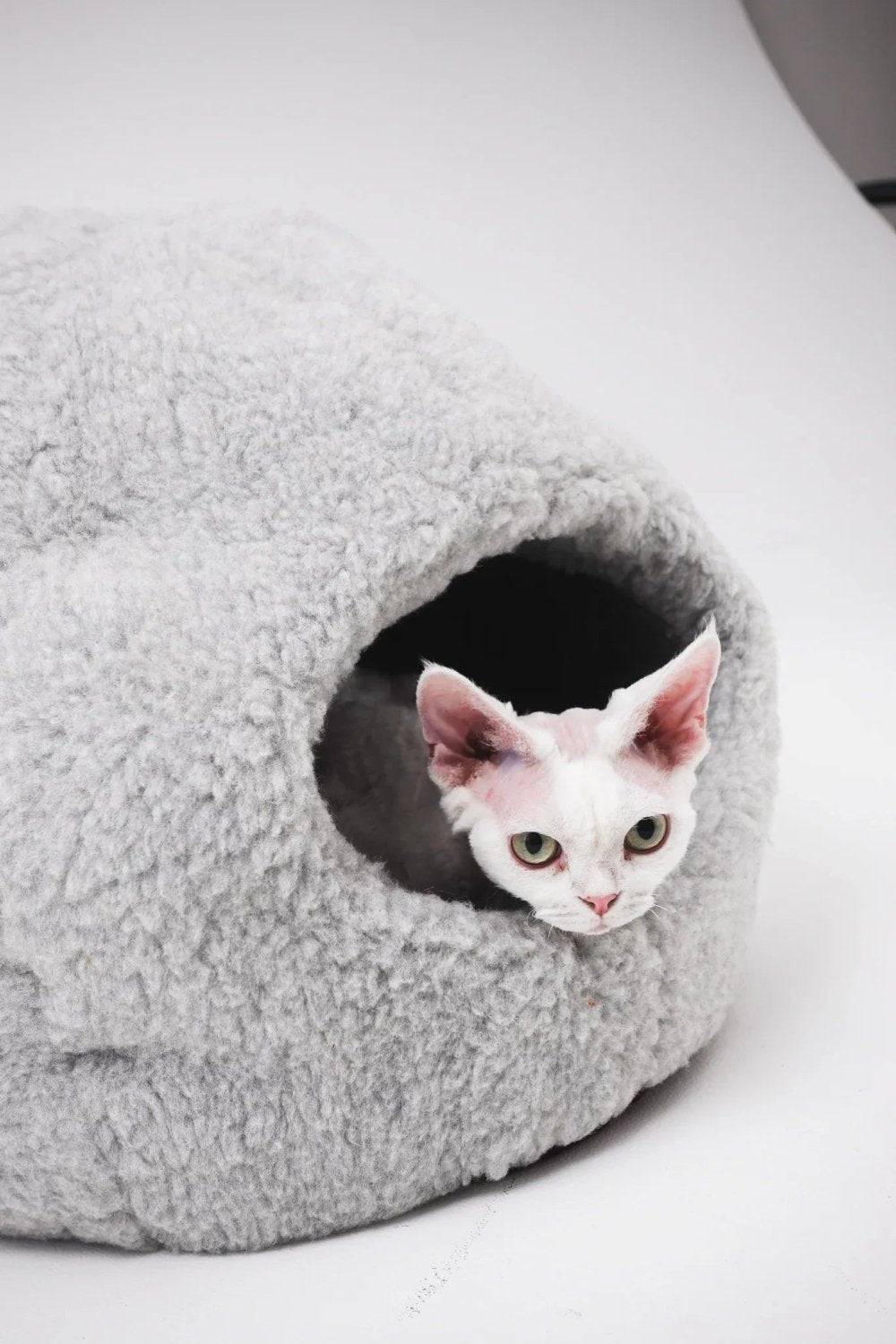 Nest Natural Woolen Pet Bed - Gray - Mio NEGOZIO 🌹💐MellowConceptStoreMellowConceptStore
