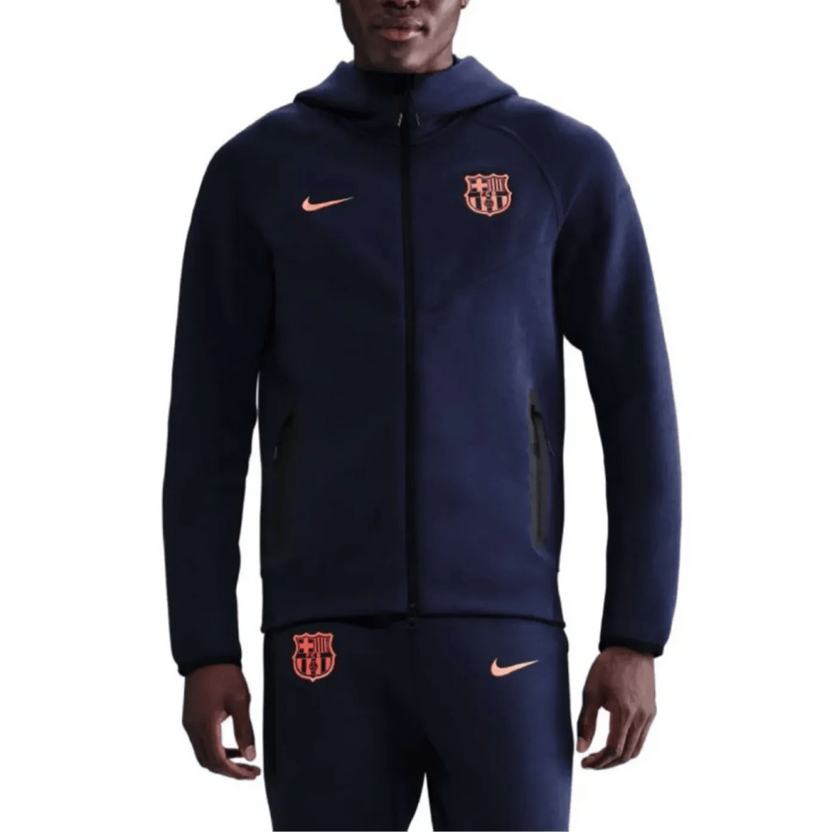 FC Barcelona UCL Tech Fleece presentation tracksuit 2025/26 - Nike-0