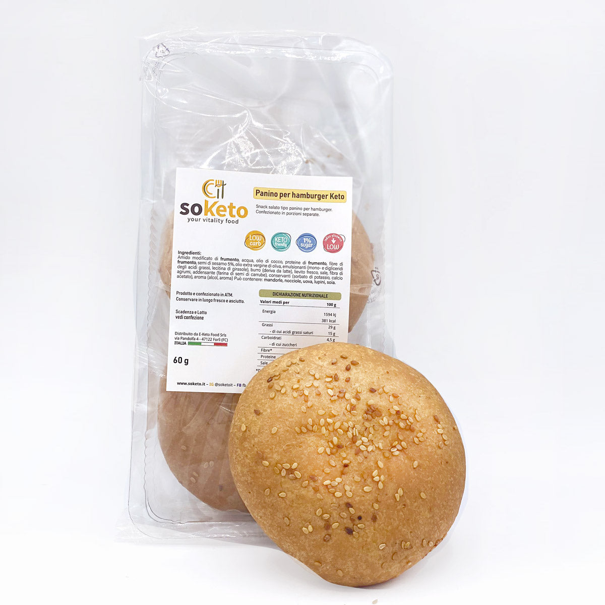 Ketogenic Sesame Seed Bread