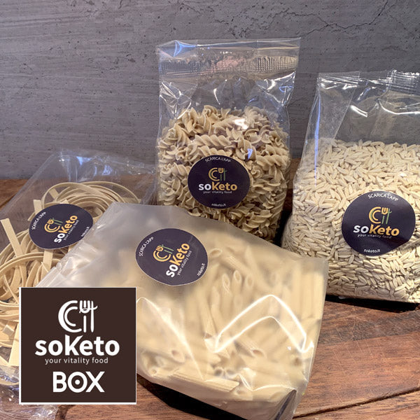 "BOX MIX PASTA" Low-Carb Pasta and Rice for the Keto Diet | High Protein | 1% Sugar | 36% Protein-3