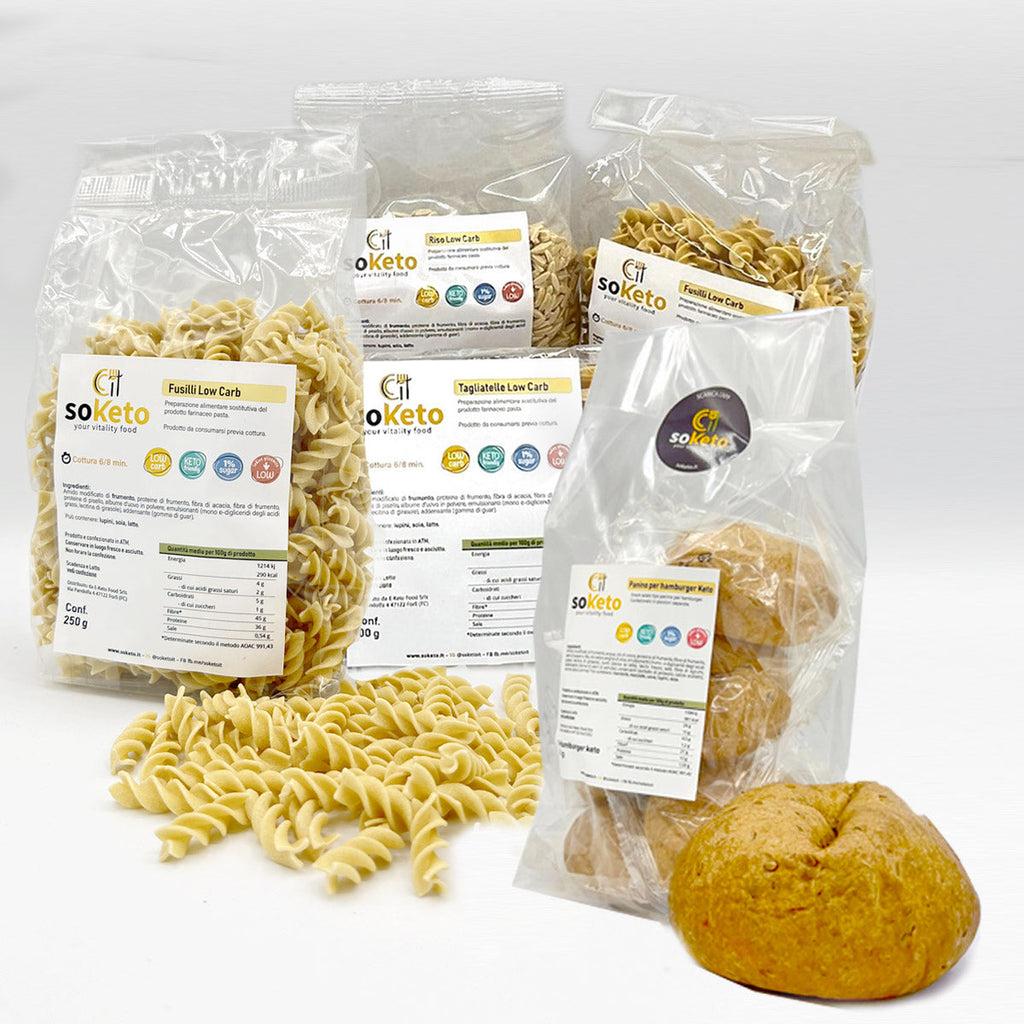 KIT 7 giorni Dieta Chetogenica Facile con Prodotti Keto e Low Carb SoKeto-1