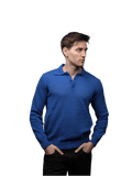 Polo Uomo Manica Lunga Lana Merino Sopravissana - Filiera Corta-2