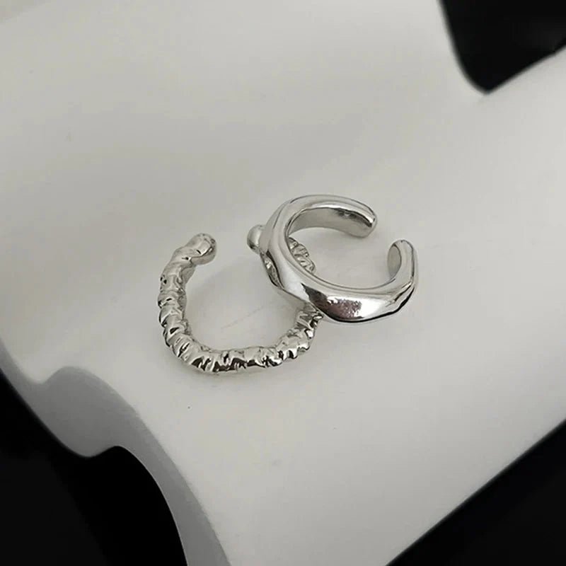 Punk Irregular Geometric Ear Cuff Earrings for Women Non-Piercing Metal Ear Clip Earring Fake Cartilage Fashion Jewelry Party - Mio NEGOZIO 🌹💐MAIDEN-ARTMAIDEN-ART