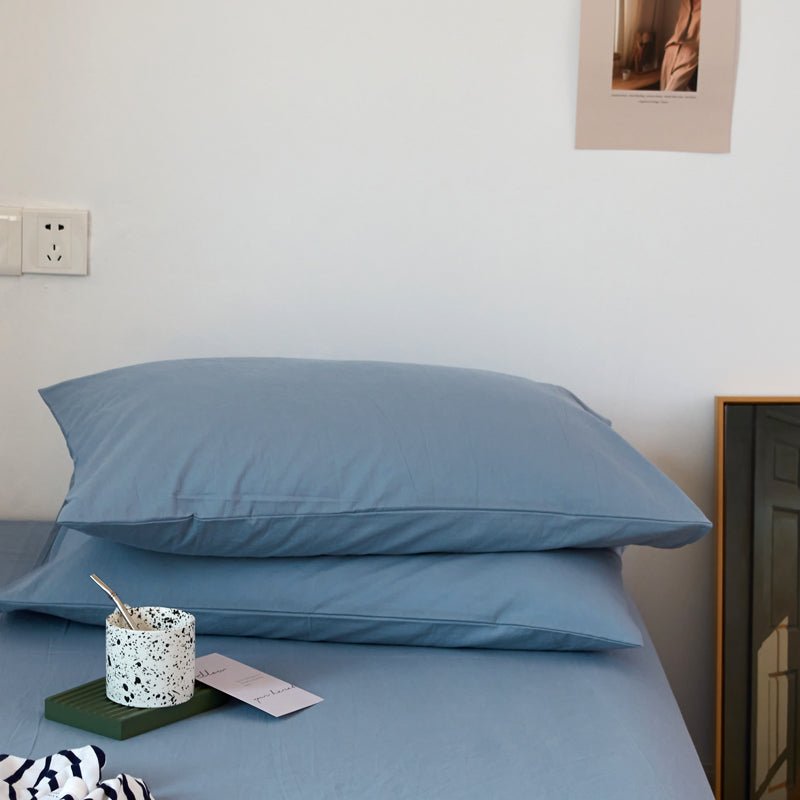 Pure Cotton 2 Piece Pillowcase Set for Adults-4