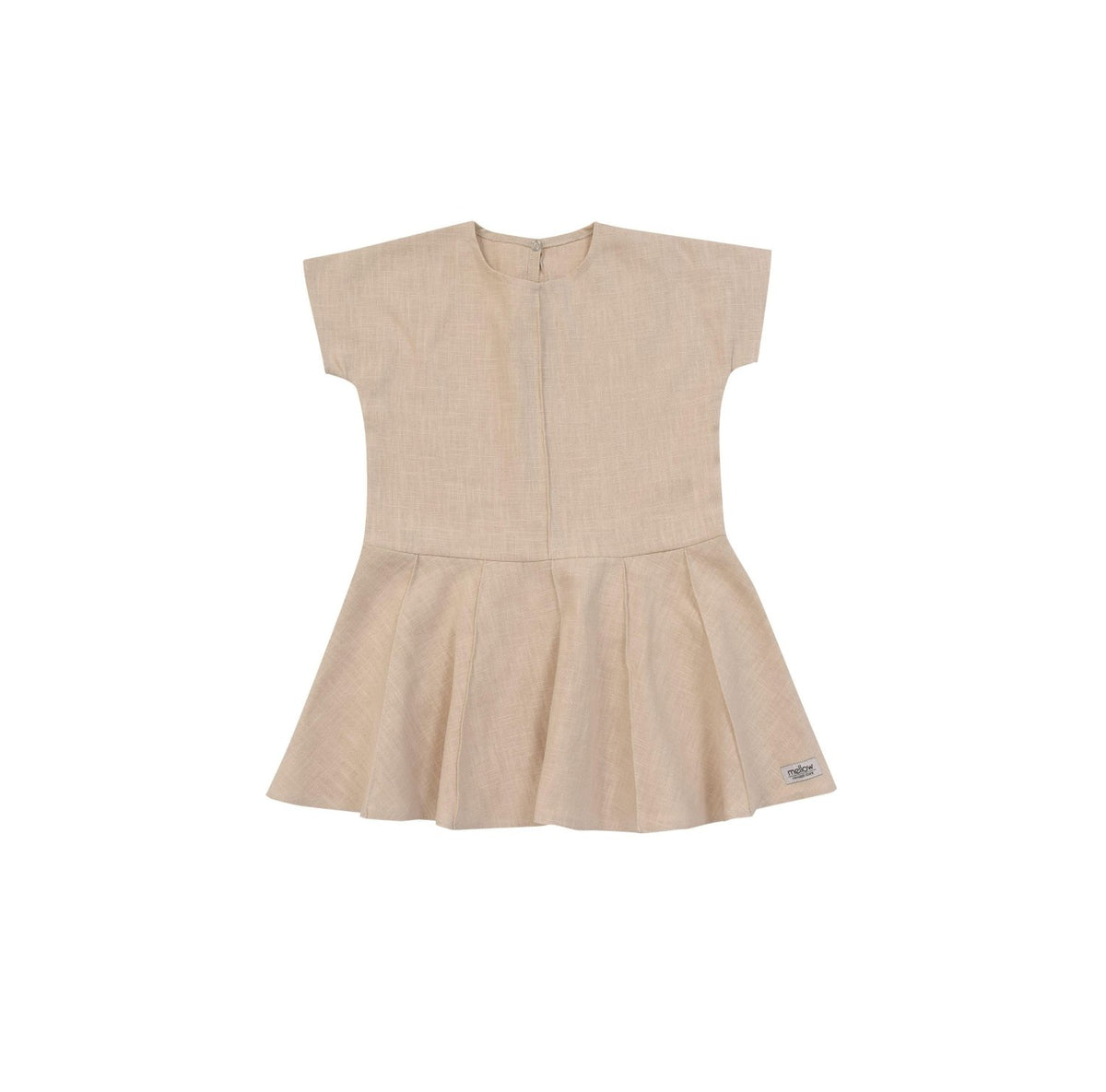 Ramie Baby/Kid Dress - Beige - Mio NEGOZIO 🌹💐MellowConceptStoreMellowConceptStore