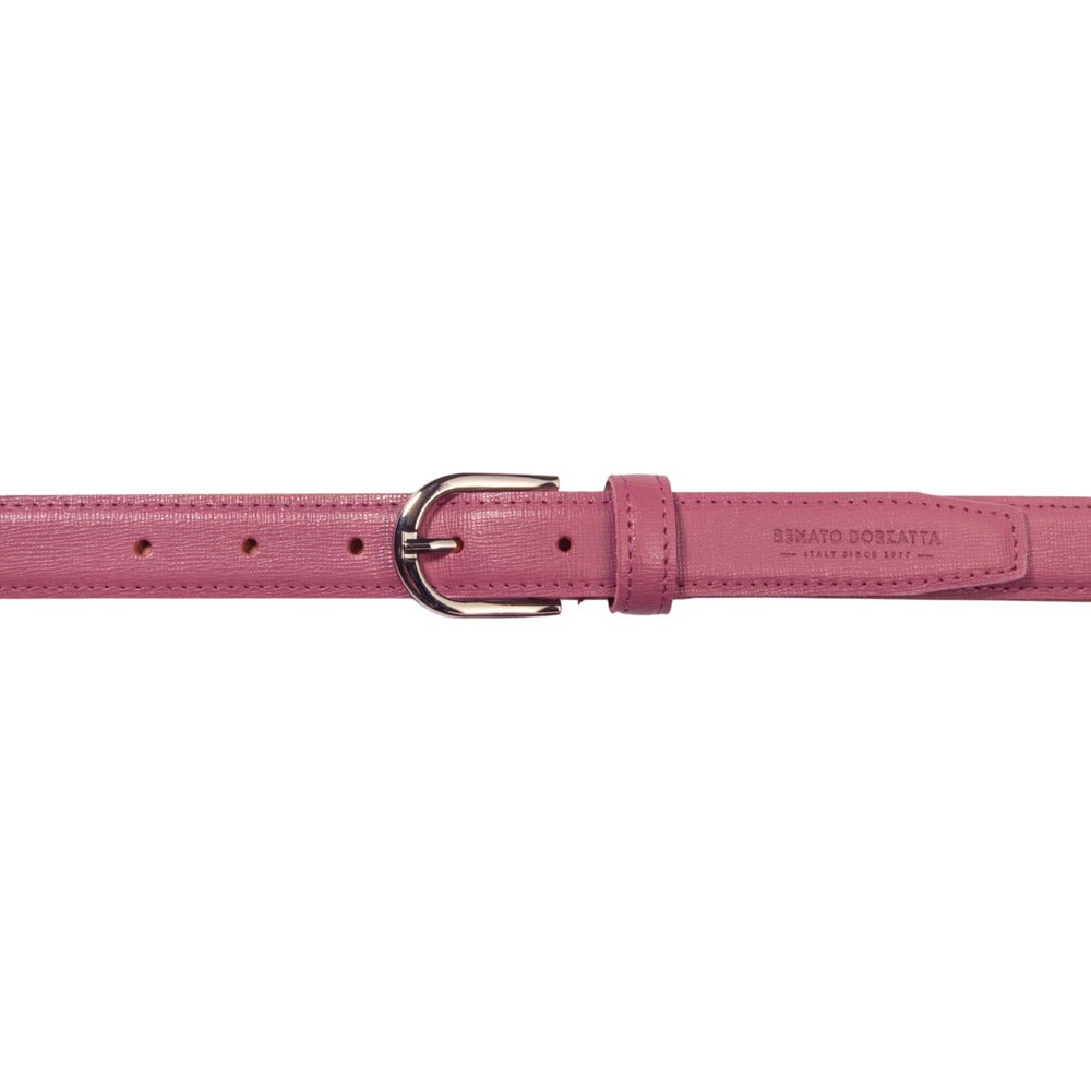 RB4016BS | Cintura Donna Made in Italy in Vera Pelle Saffiano. Colore Peonia - Mio NEGOZIO 🌹💐RENATO BORZATTA - Italy since 1978 -RENATO BORZATTA - Italy since 1978 -