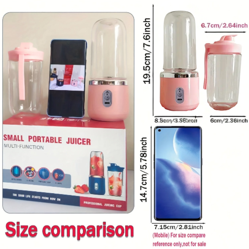 USB Mini Portable Blender for Smoothies & Juices-2