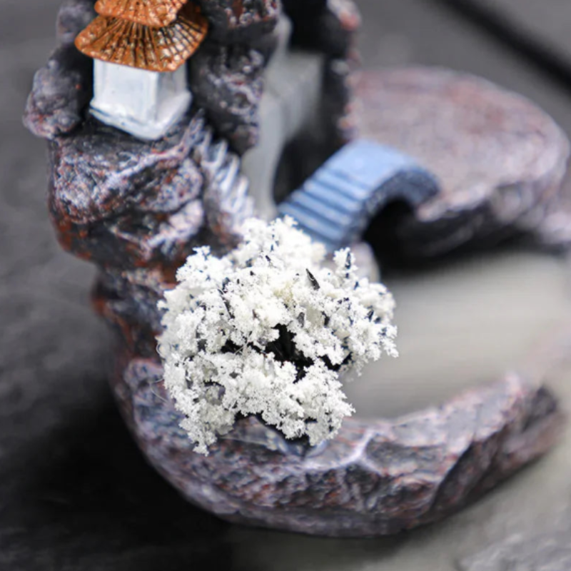 Backflow Incense Holder Waterfall Burner Home Decor-2