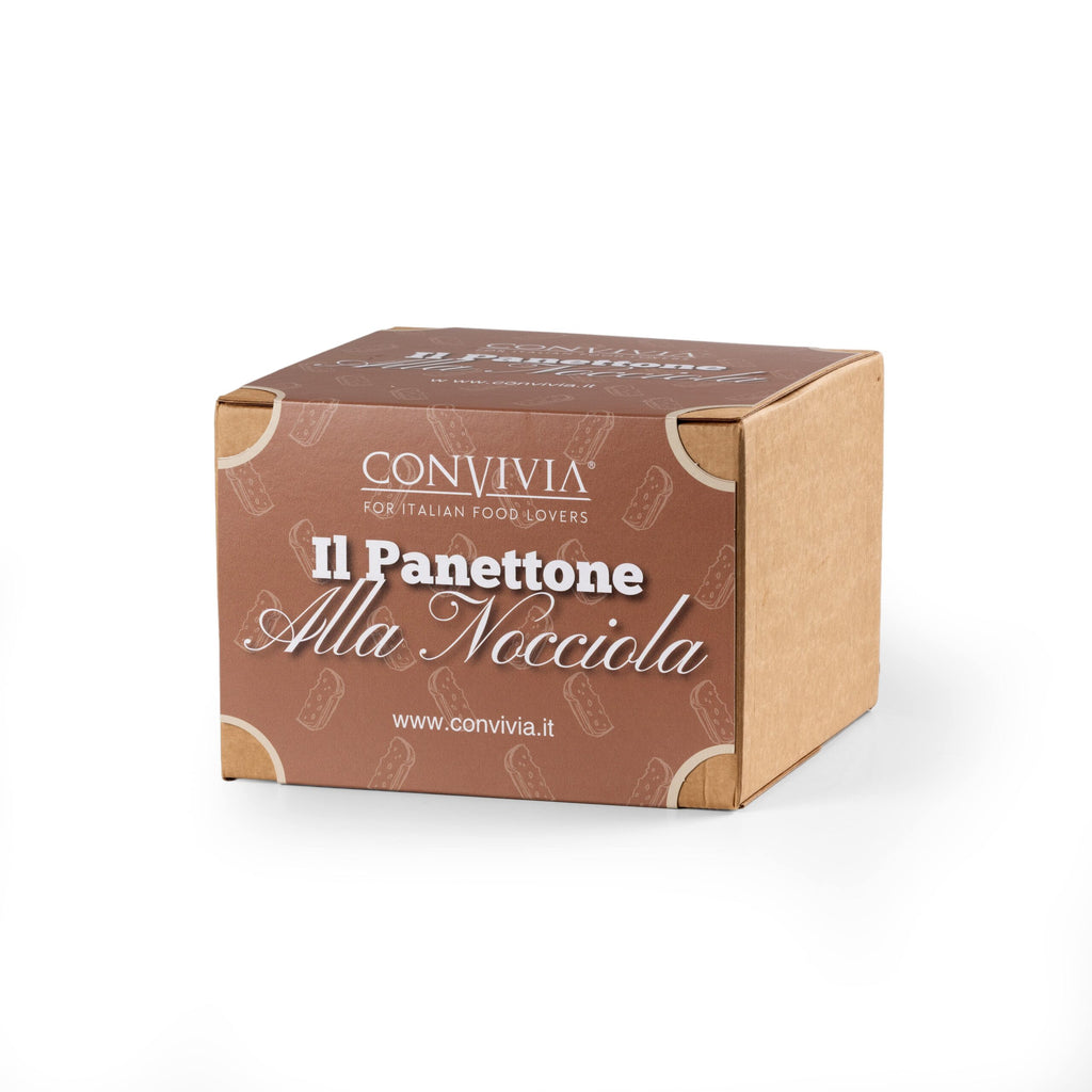 Panettone e crema di nocciole
