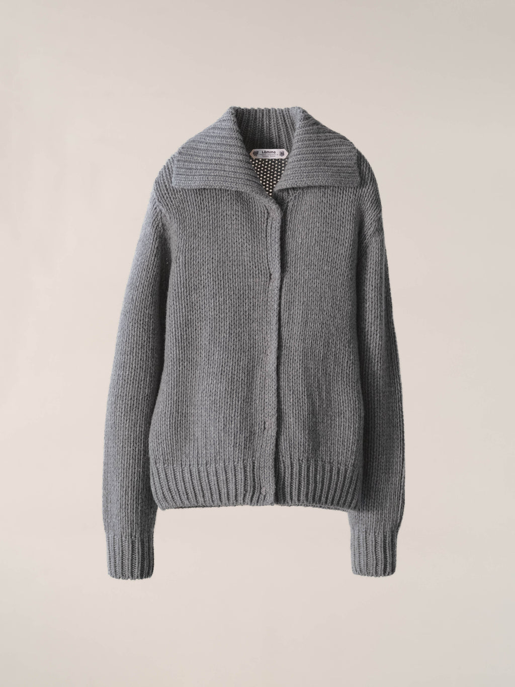 Cashmere Mix Chunky Cardigan-0