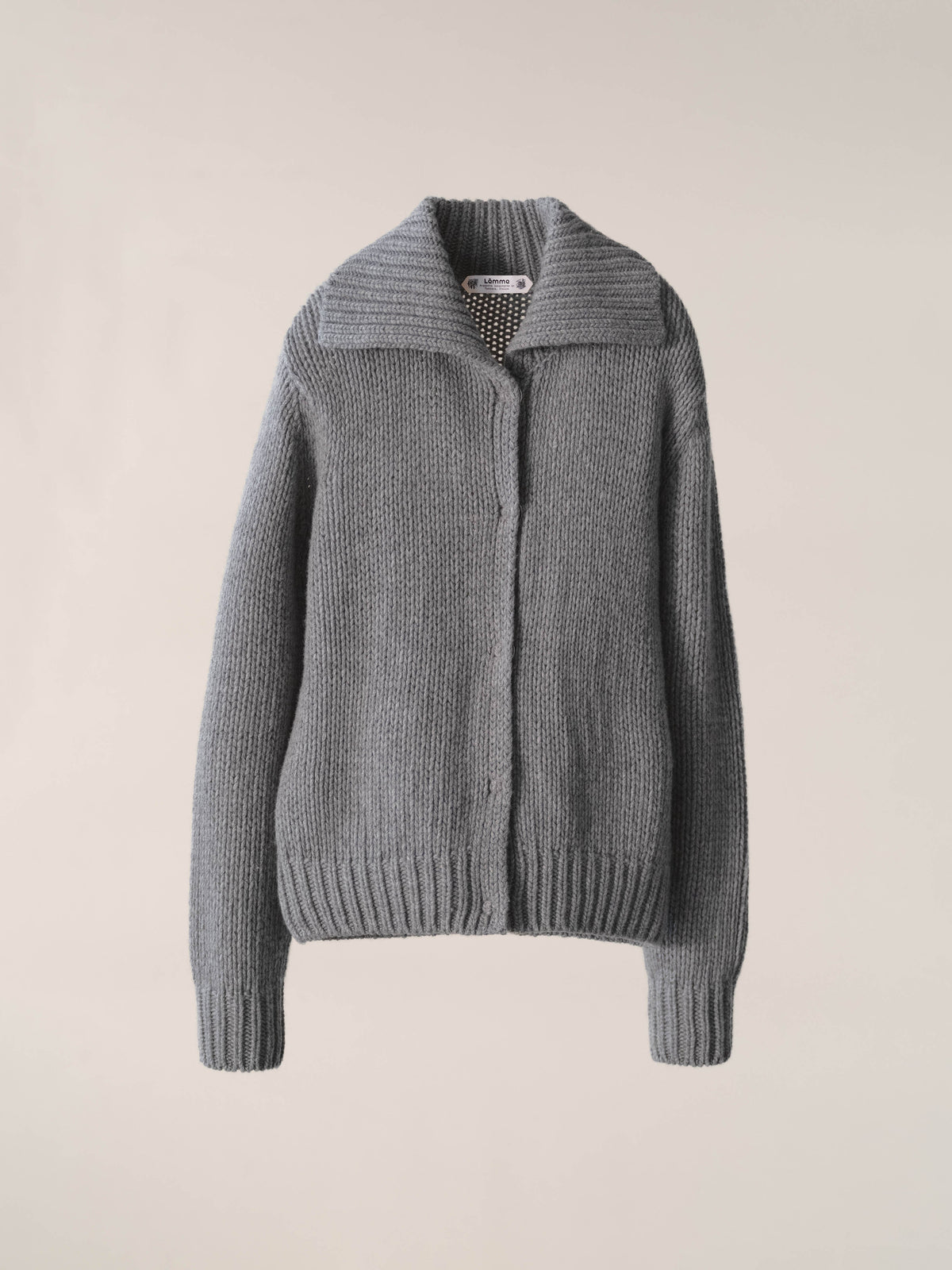 Cashmere Mix Chunky Cardigan-0