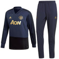 Manchester United training sweat soccer tracksuit UCL 2018/19 - Adidas