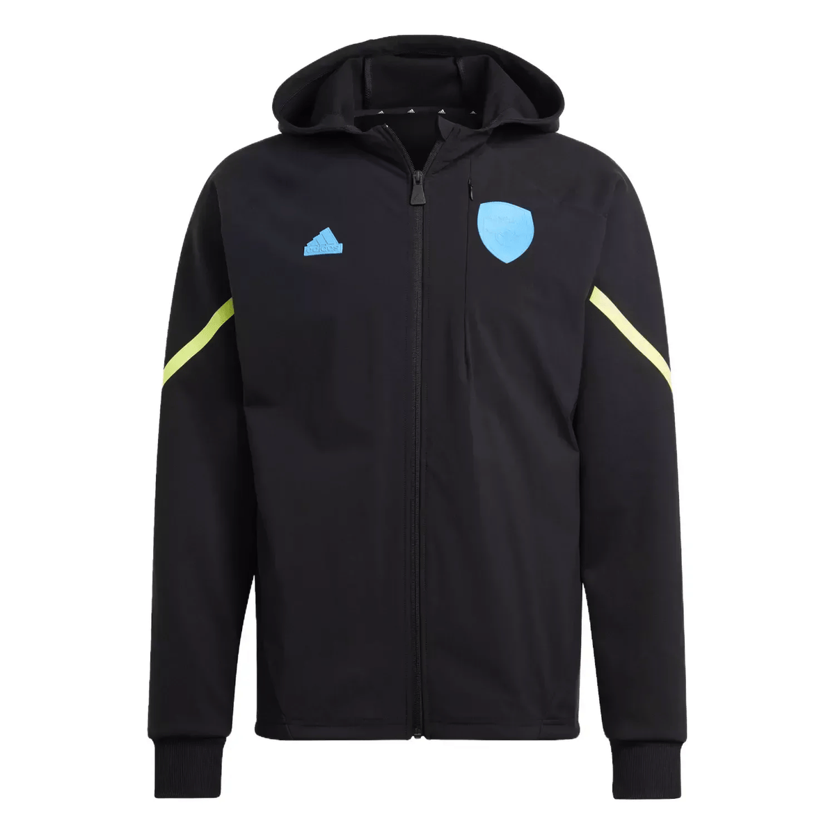 Arsenal FC black pre-match presentation jacket 2023/24 - Adidas