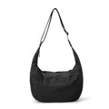 Water-Resistant Nylon Crescent Crossbody Bag – Large Capacity Adjustable Hobo Shoulder Bag-0