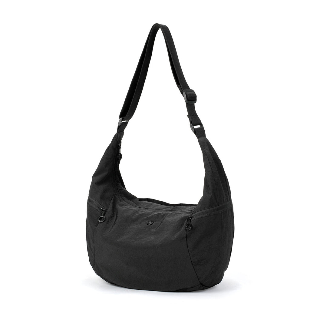 Water-Resistant Nylon Crescent Crossbody Bag – Large Capacity Adjustable Hobo Shoulder Bag-1