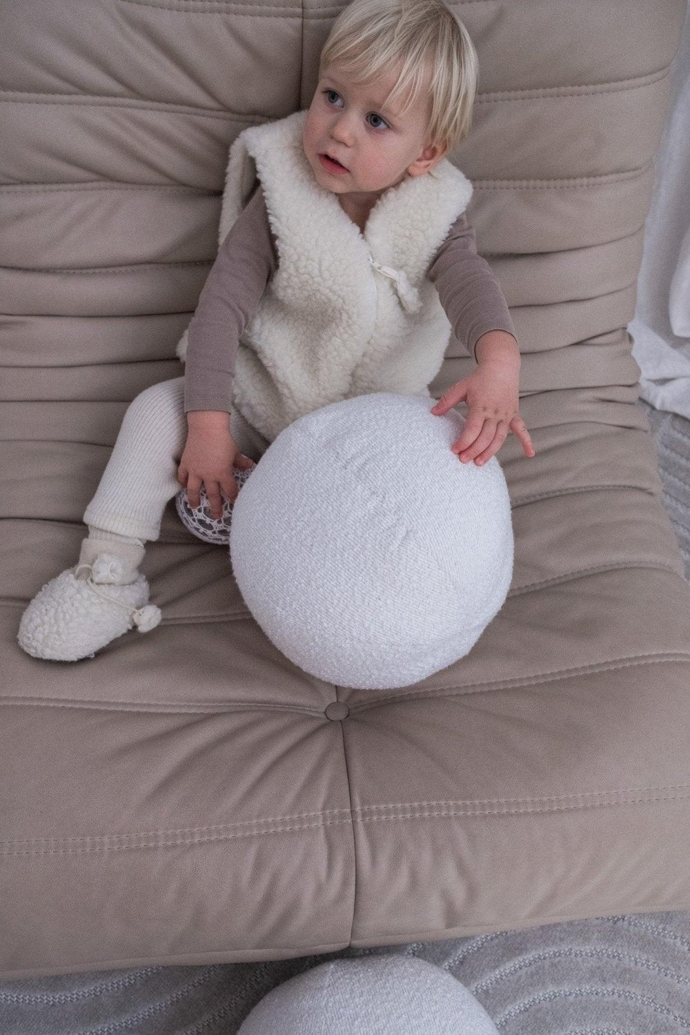 White Baby/Kid Natural Woolen Boots - Mio NEGOZIO 🌹💐MellowConceptStoreMellowConceptStore