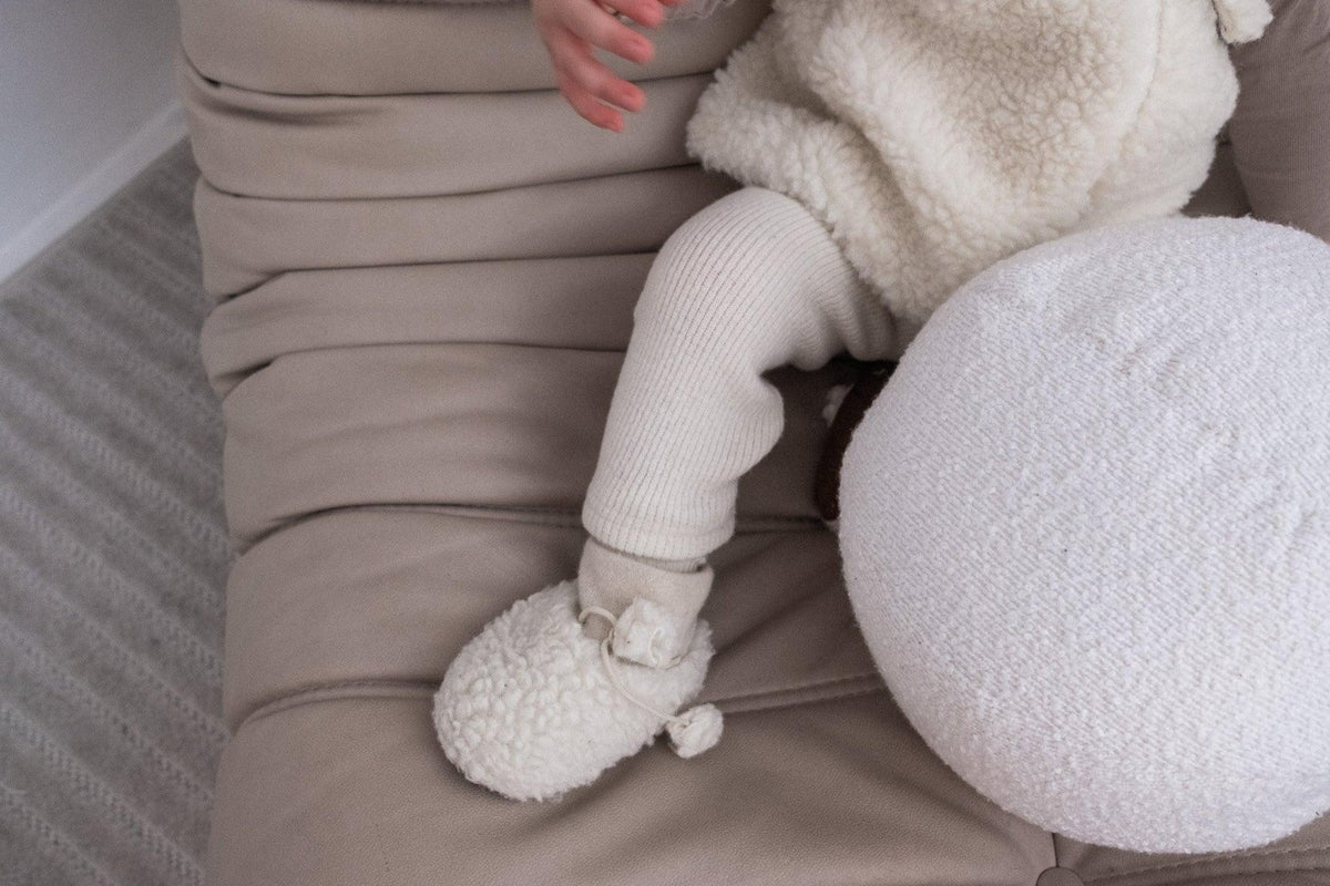 White Baby/Kid Natural Woolen Boots - Mio NEGOZIO 🌹💐MellowConceptStoreMellowConceptStore